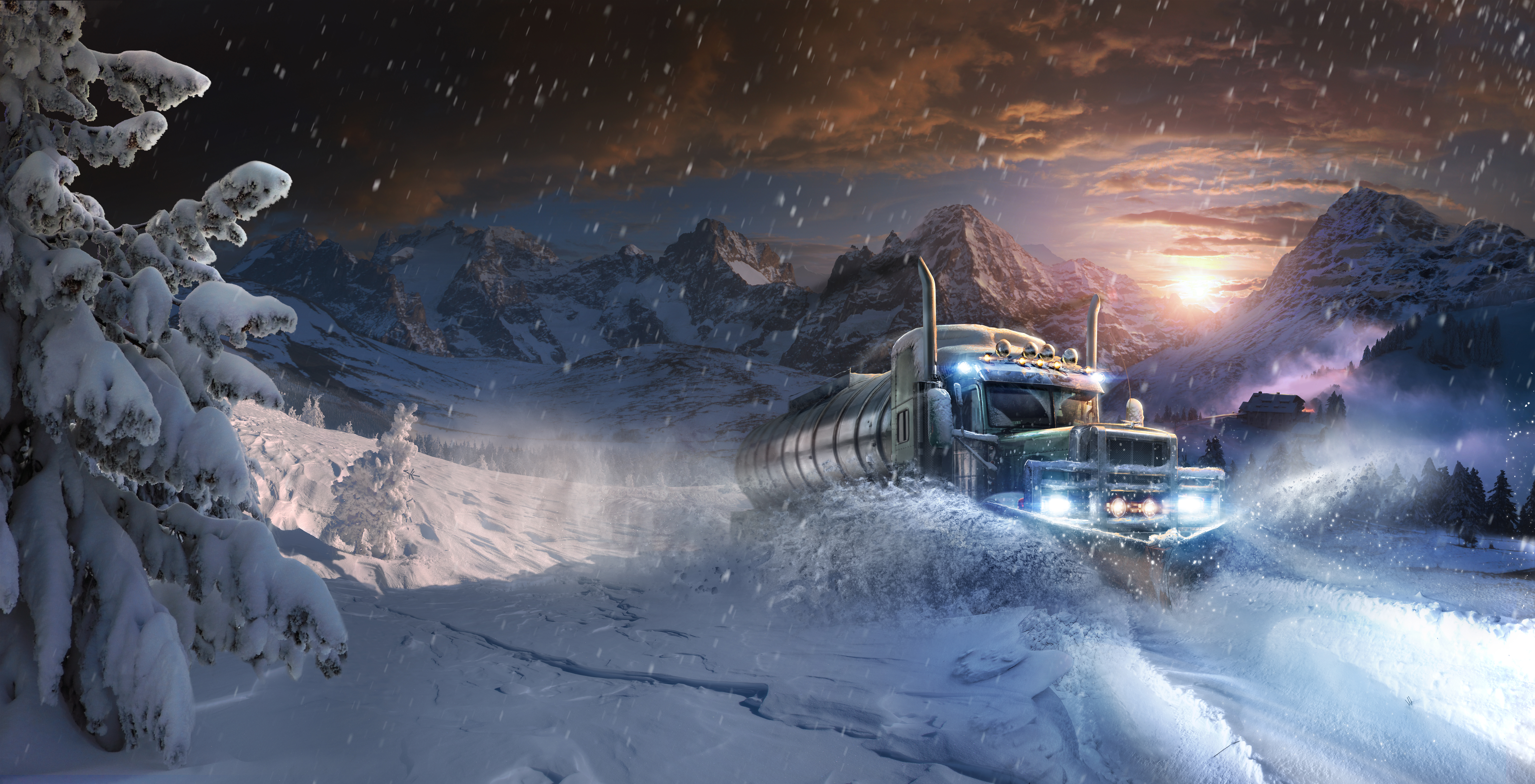 Experience Life on the Road in the Extended Alaskan Road Truckers Gameplay Trailer